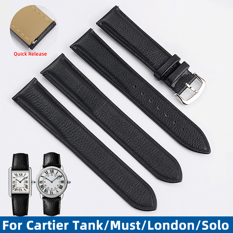 Cartier Watch Tank - Pasek do zegarka z szybkozłączką 16/17/19/20/22/23mm