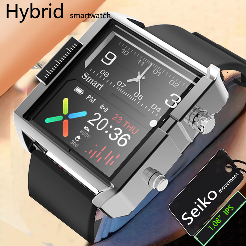 Seiko Watches Smartwatch - T9 Hybrid Smartwatch monitorujący tętno Monitor
