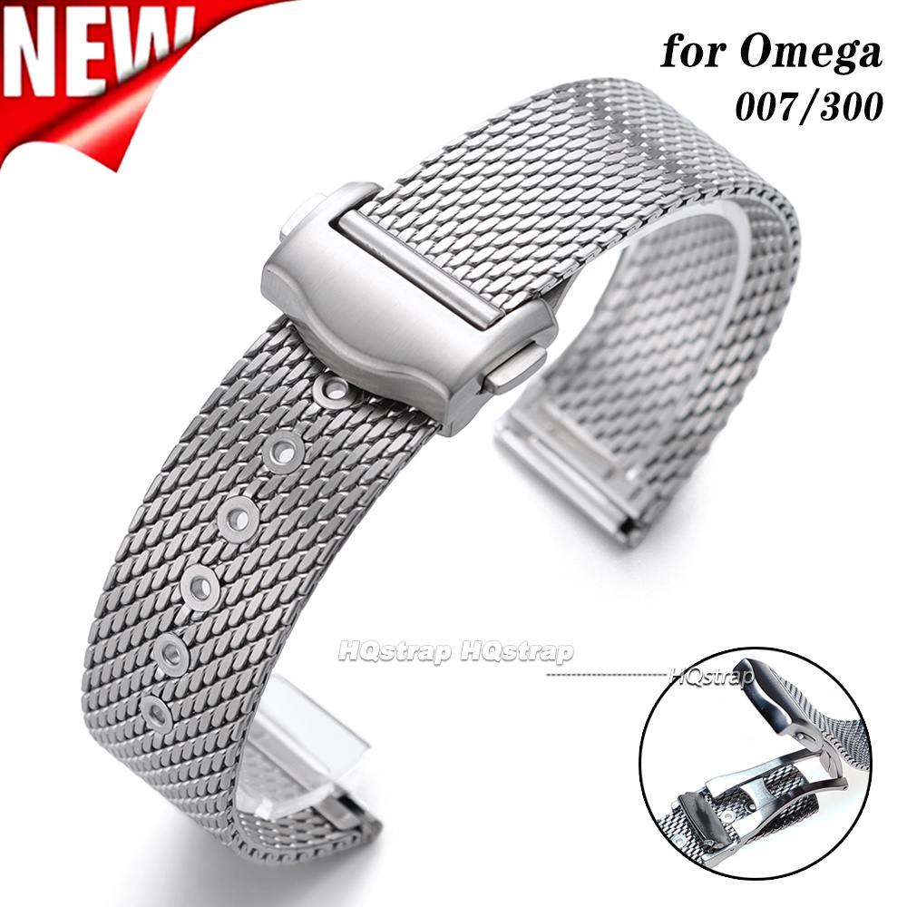 Omega Watch Seamaster - Pasek do zegarka ze stali nierdzewnej