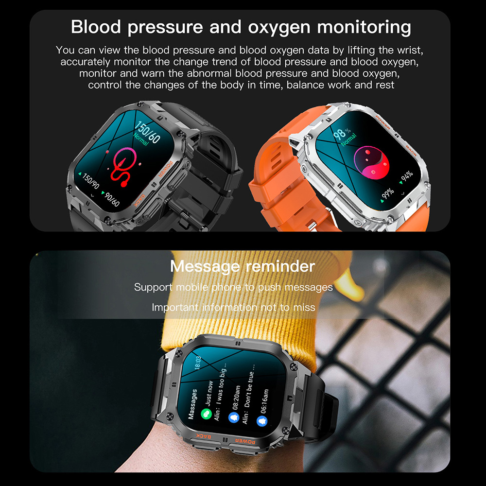 Smartwatch K61 Pro Męski Damsk – Smartwatch Digital Watches For Men recenzja i cena