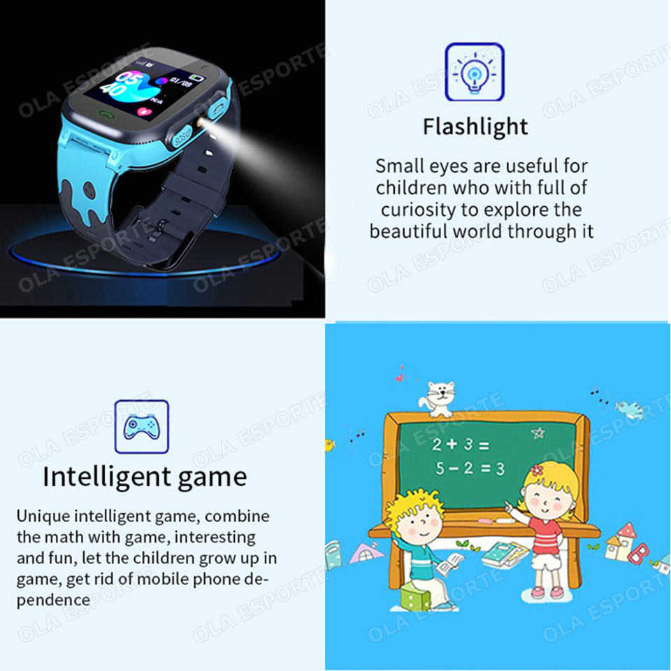 Nowy inteligentny zegarek dla  – Smartwatch Watches For Kid Boy With Gps recenzja i cena