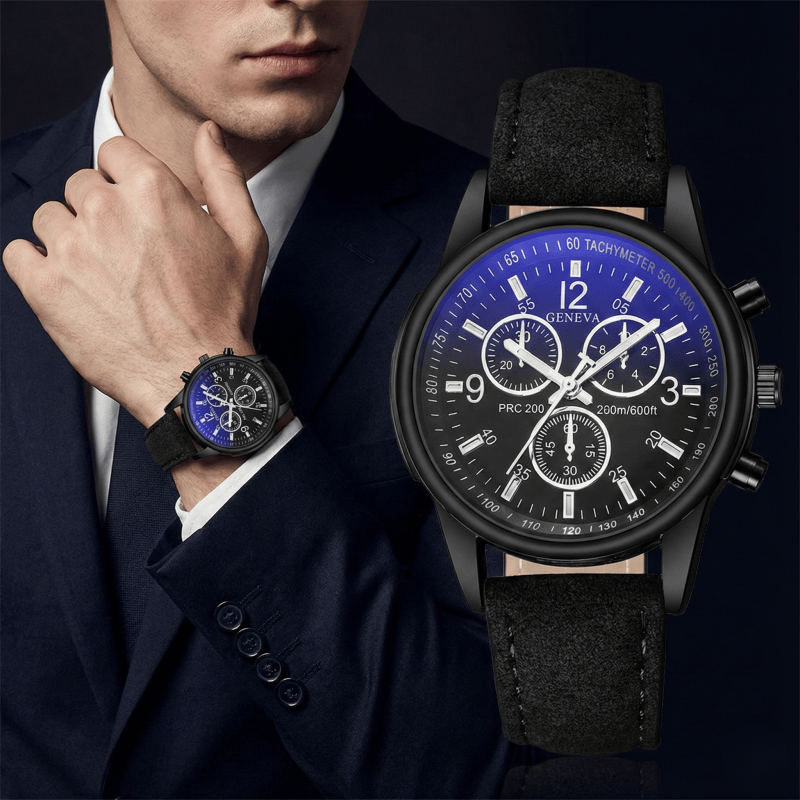 Zegarki męskie Geneva Chronogr – Smartwatch Watches Best Gift For Men recenzja i cena
