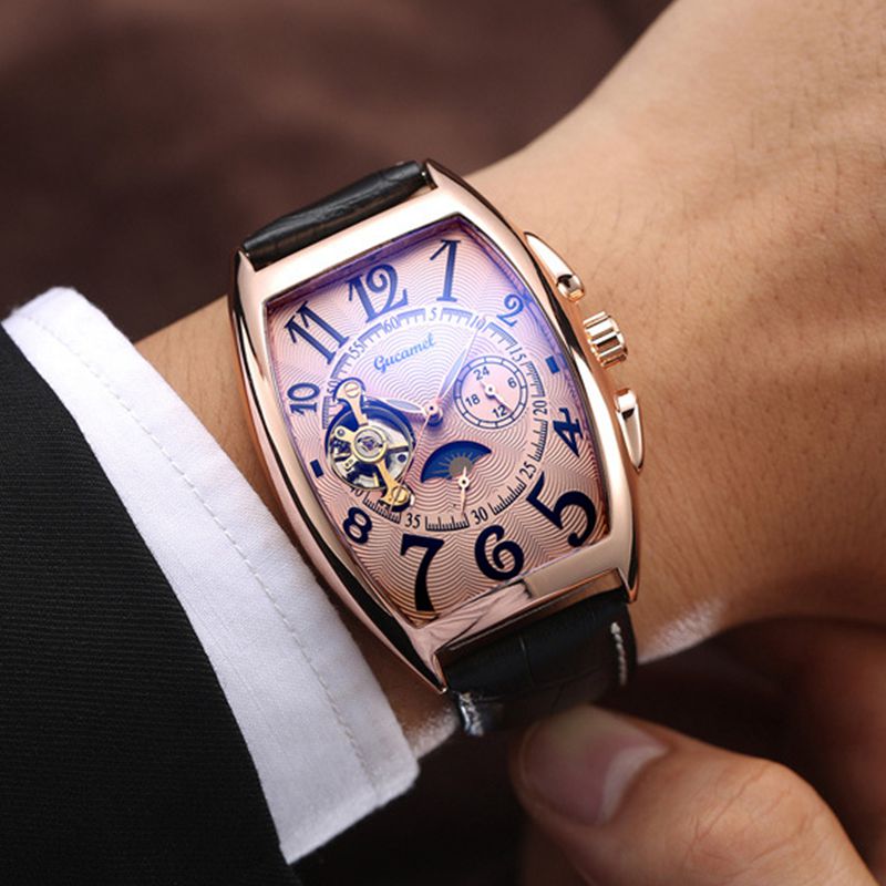 Męski zegarek automatyczny Sta – Cartier Watch Tank recenzja i cena