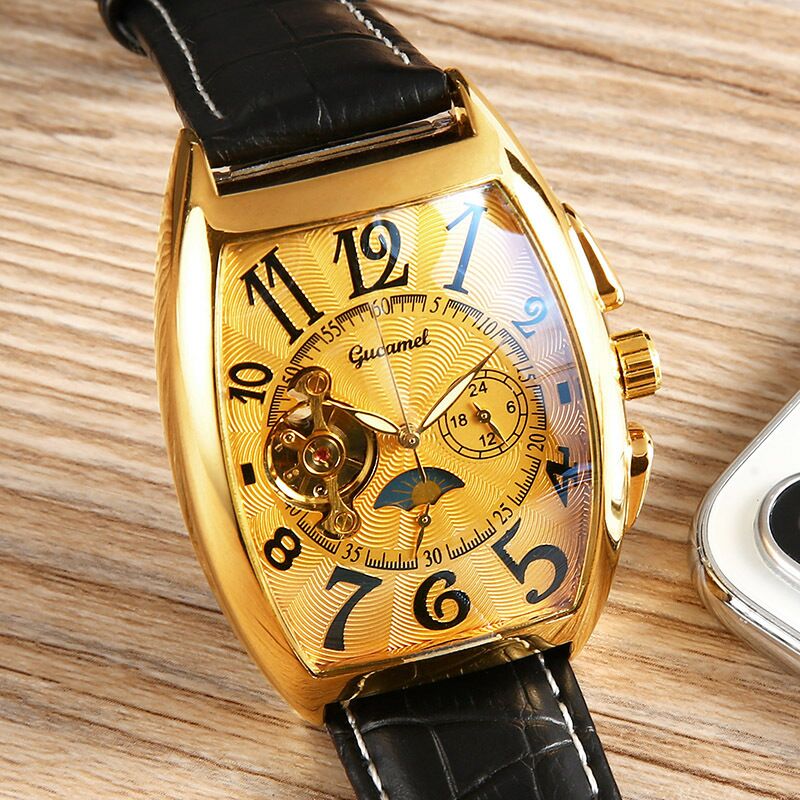 Męski zegarek automatyczny Sta – Cartier Watch Tank recenzja i cena