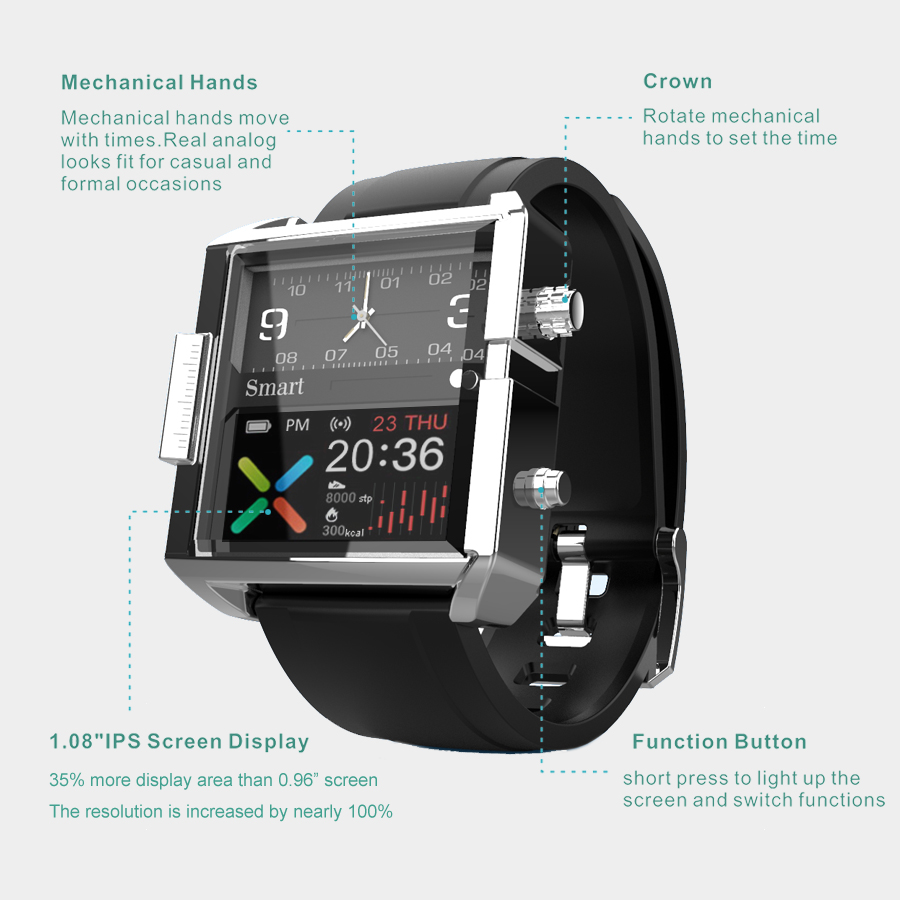 T9 Hybrid Smartwatch monitoruj – Seiko Watches Smartwatch recenzja i cena