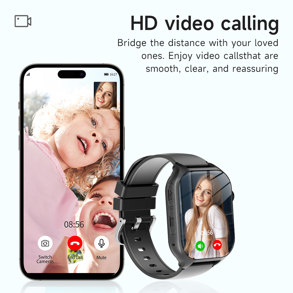 Inteligentne zegarki 4G dla dz – Smartwatch Watches Gift For Boys With Gps recenzja i cena